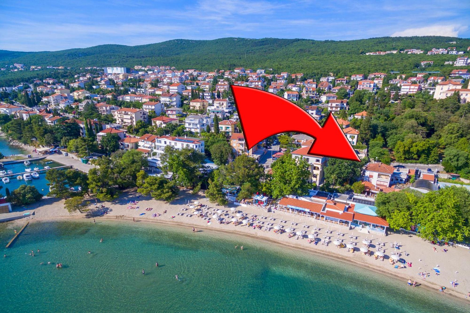Appartement Roni à Crikvenica Extérieur photo